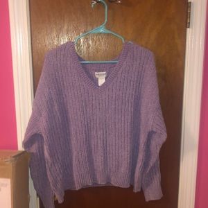 2 for $10 Chenille lavender sweater